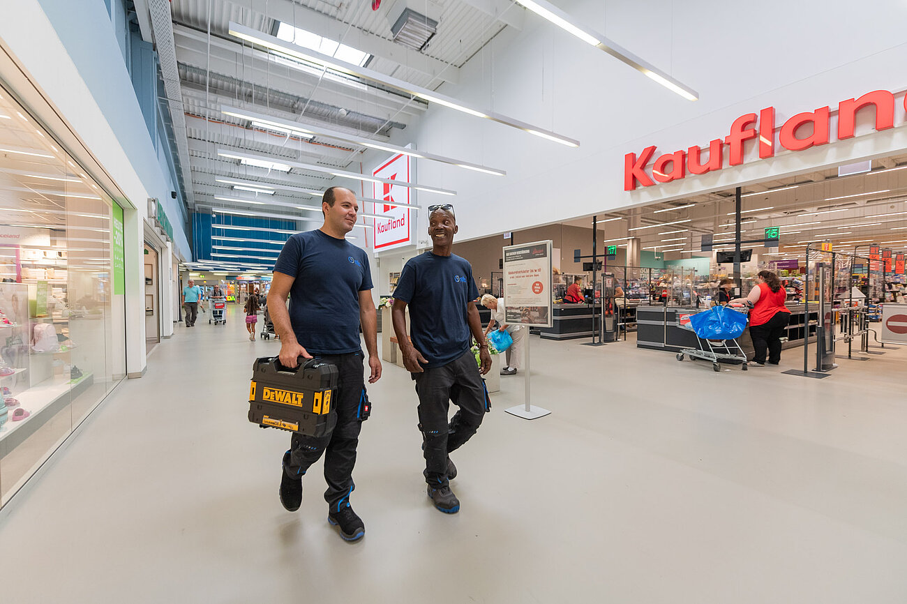 Unser Serviceteam vor Ort