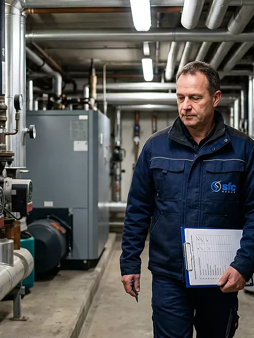 Lüftungsbau: Einbau in den Kanal
